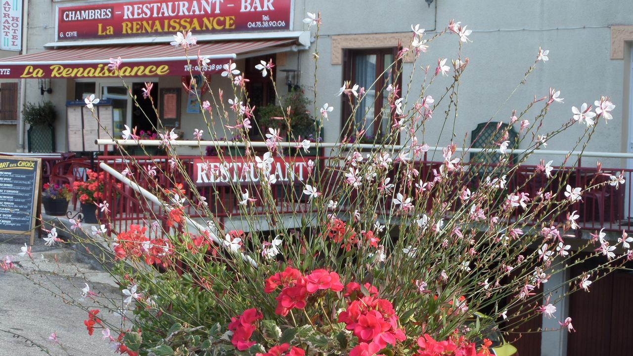 Hotel Restaurant La Renaissance Saint-Cirgues-en-Montagne Exterior photo